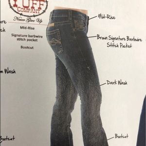 Cowgirl Tuff jeans. Don’t fence me in
